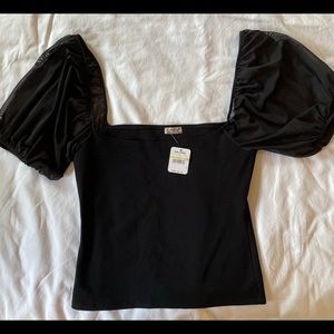 Free People Puff Sleeve Cami